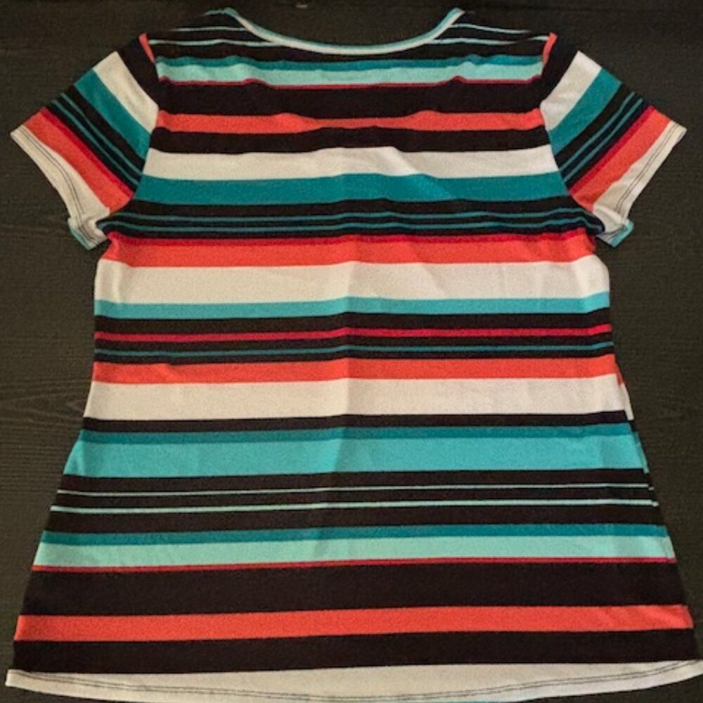 3 Worthington Scoop Neck Short Cap Sleeve Tops - Size Large - Picture 9 of 15